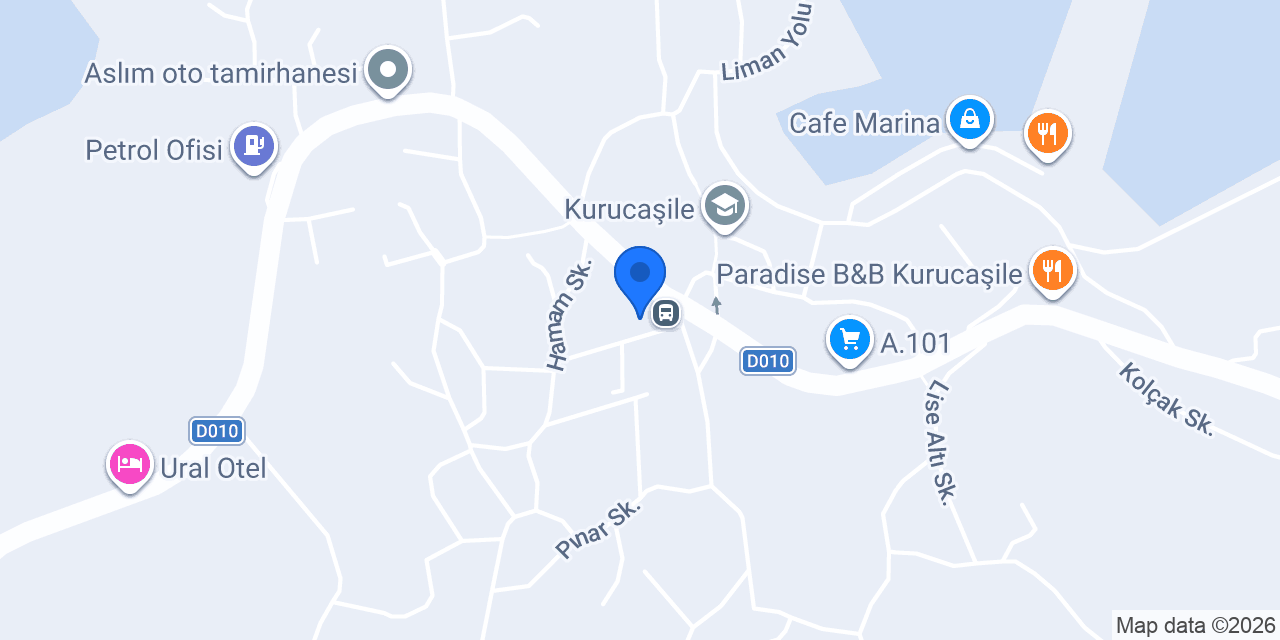 Kurucaşile - Bartın Minibüs Durağı konumu