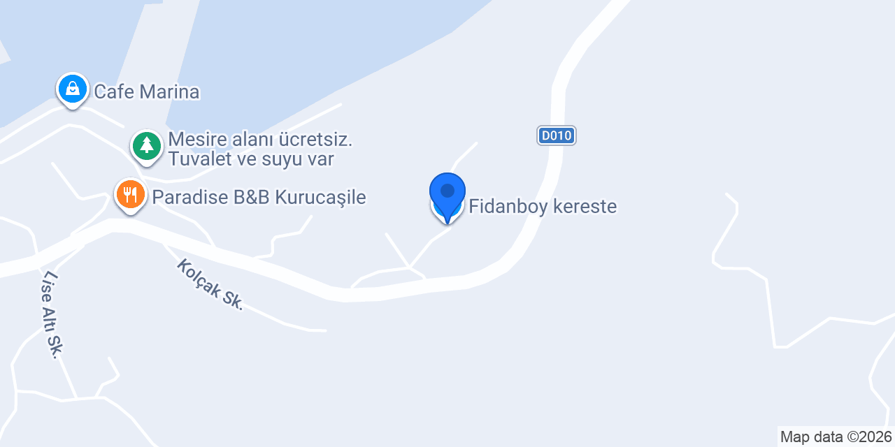 Fidanboy kereste konumu