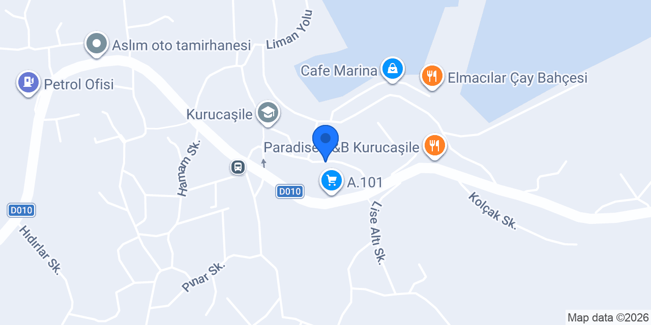 Kurucaşile Aile Sağlığı Merkezi konumu