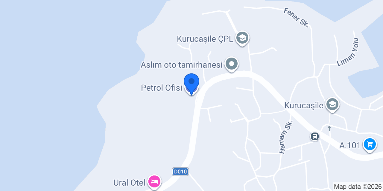 Petrol Ofisi konumu