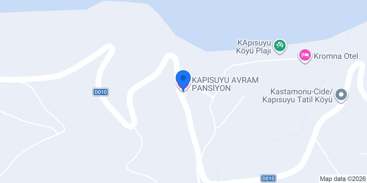 KAPISUYU AVRAM PANSİYON konumu