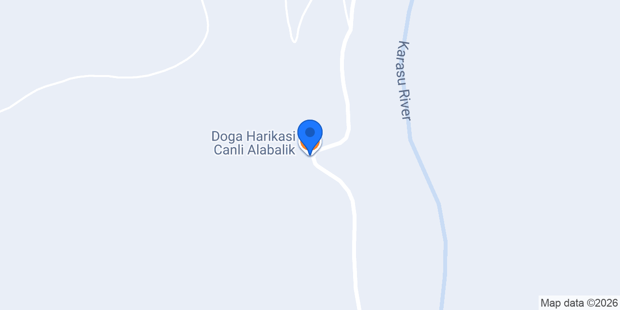 Doga Harikasi Canli Alabalik konumu