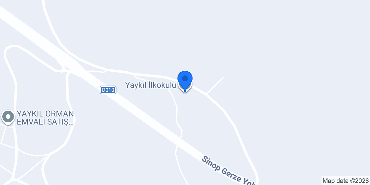 Yaykıl İlkokulu konumu
