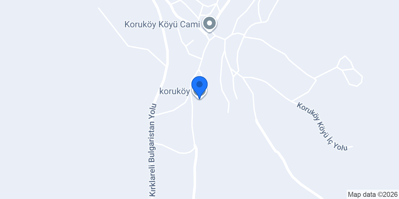 koruköy konumu