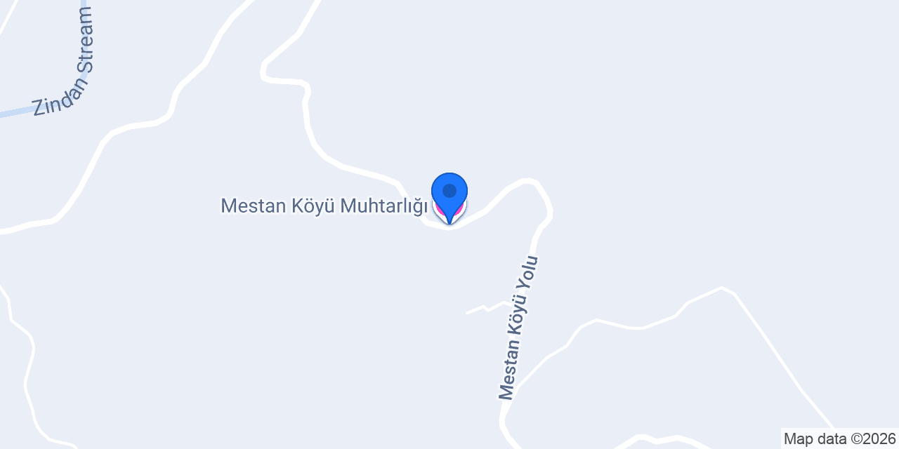 Mestan Köyü Muhtarlığı konumu