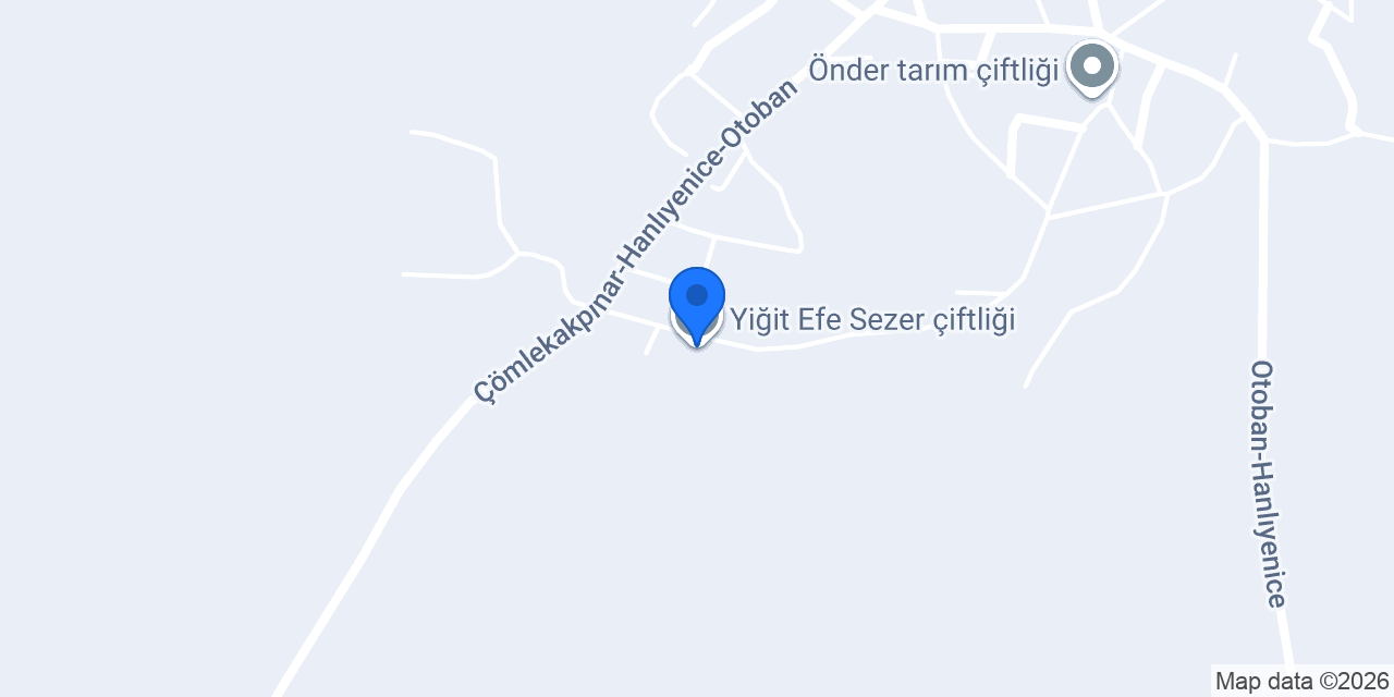 Yiğit Efe Sezer çiftliği konumu