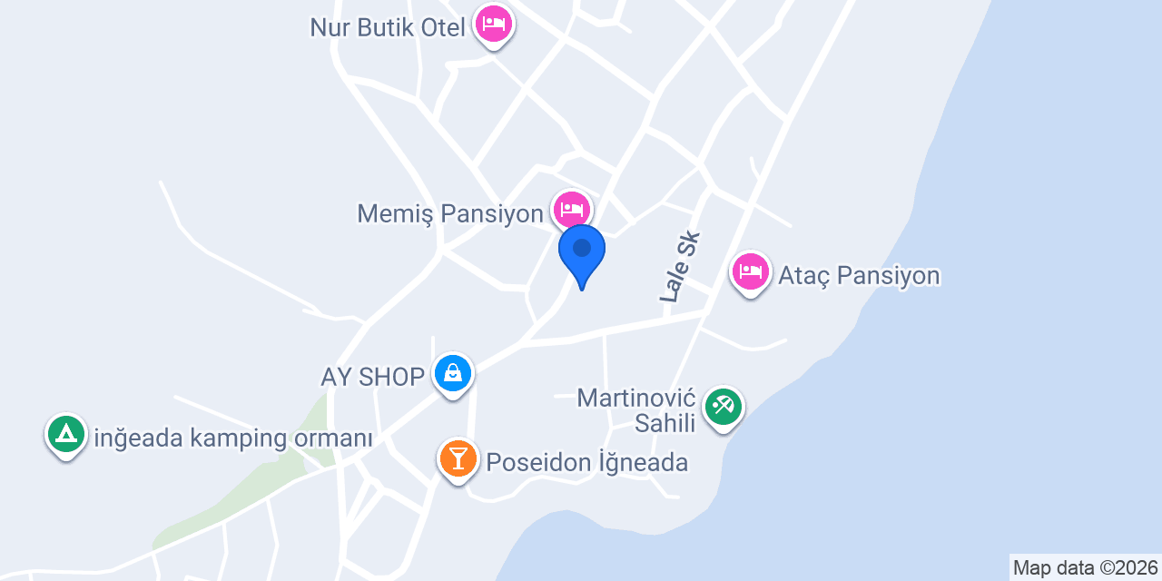 İNCESU PANSİYON konumu