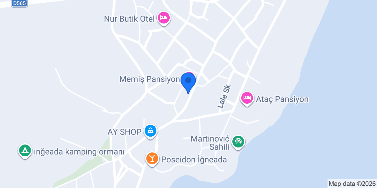 Özen pansiyon konumu