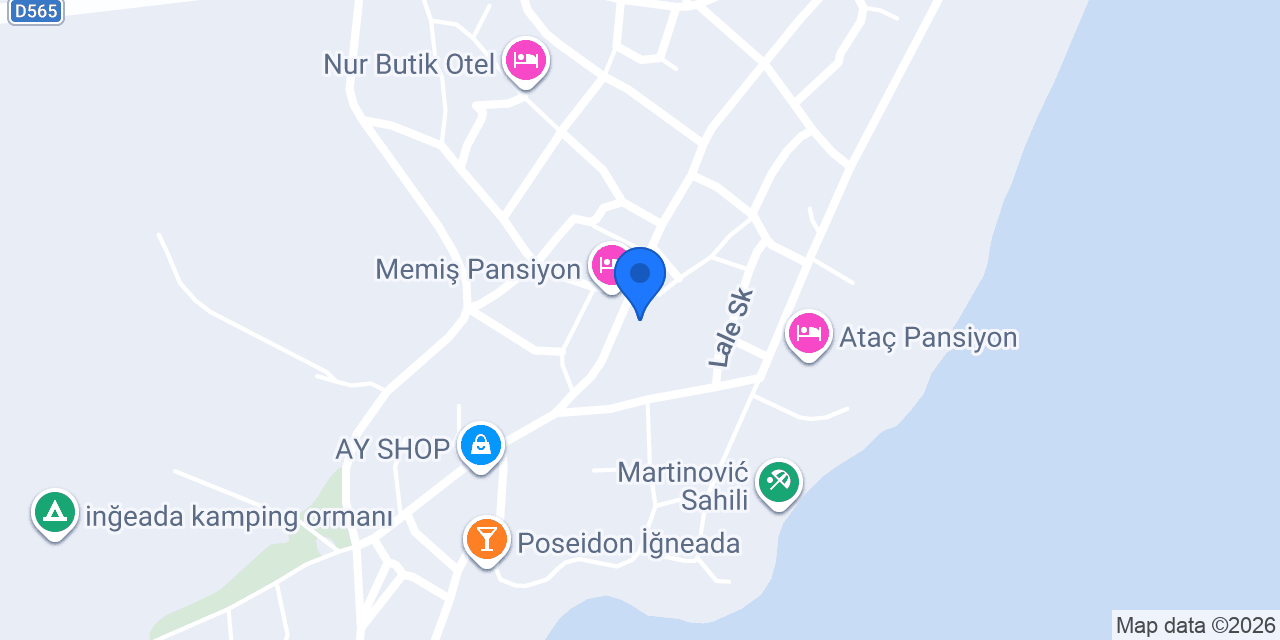 iğneada filiz pansiyon konumu