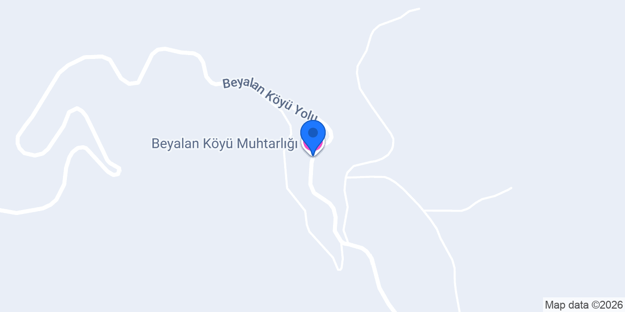 Beyalan Köyü Muhtarlığı konumu