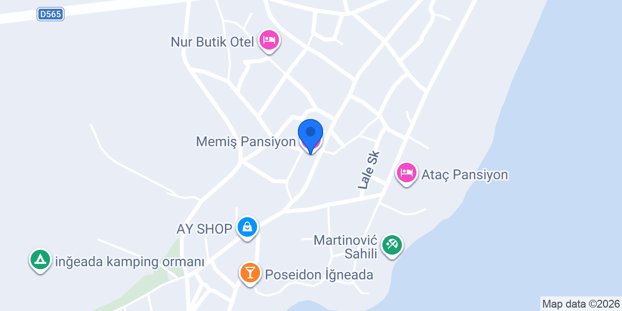 Memiş Pansiyon konumu