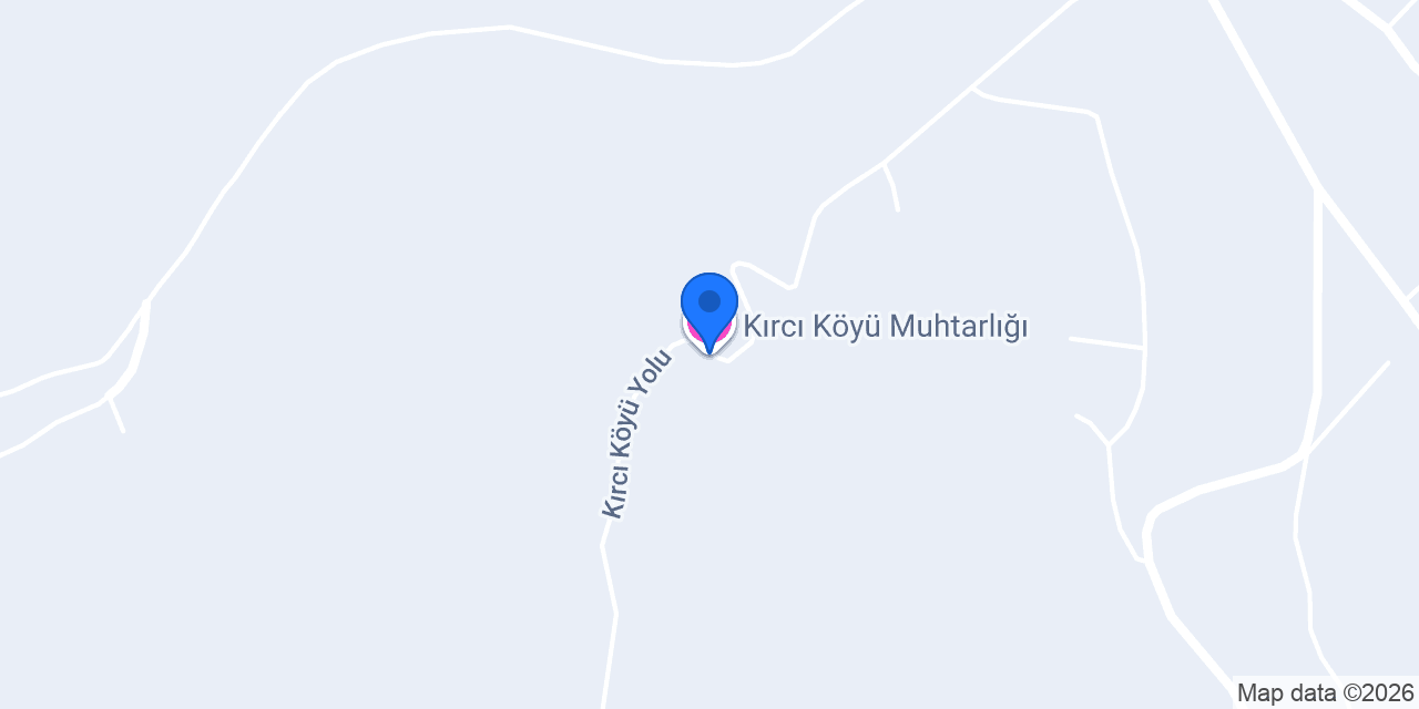 Kırcı Köyü Muhtarlığı konumu