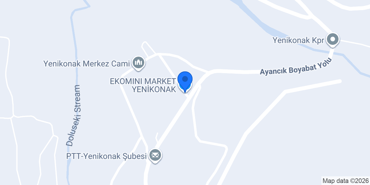 EKOMINI MARKET YENİKONAK konumu
