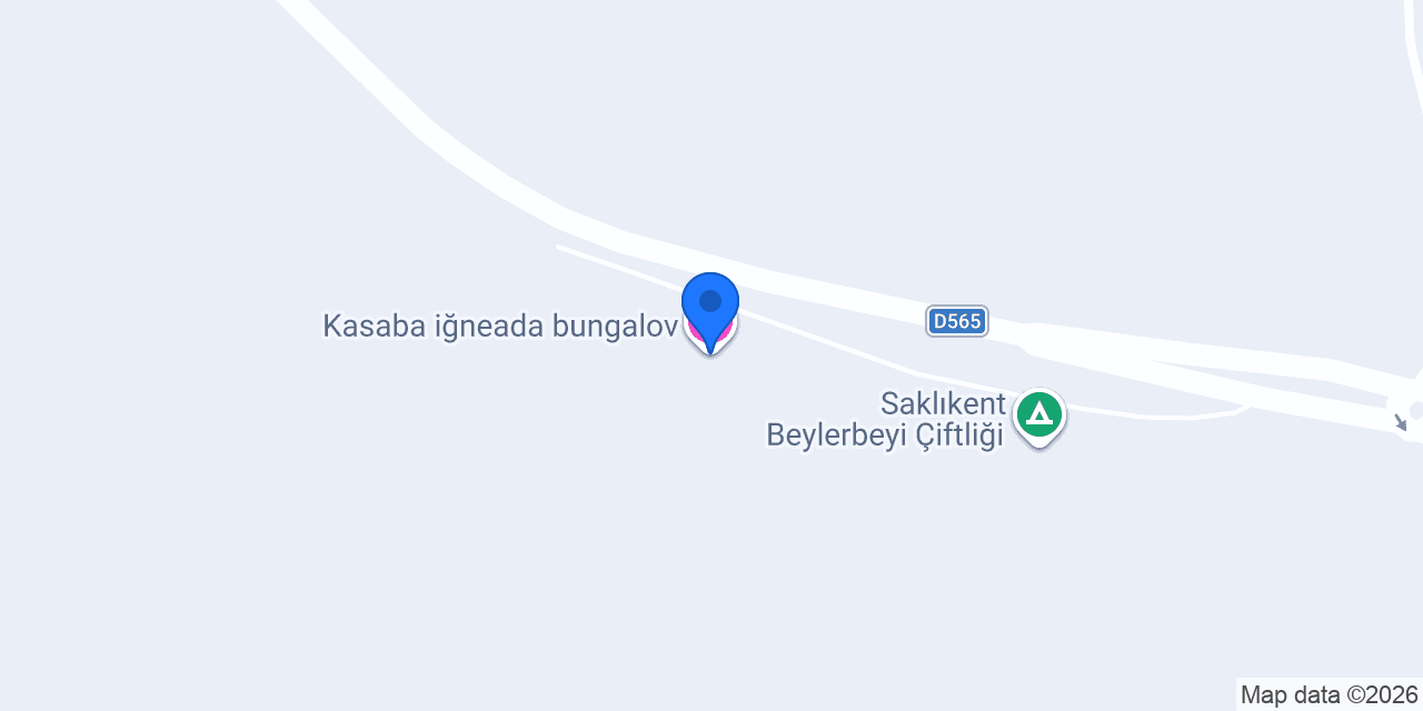 Kasaba iğneada bungalov konumu