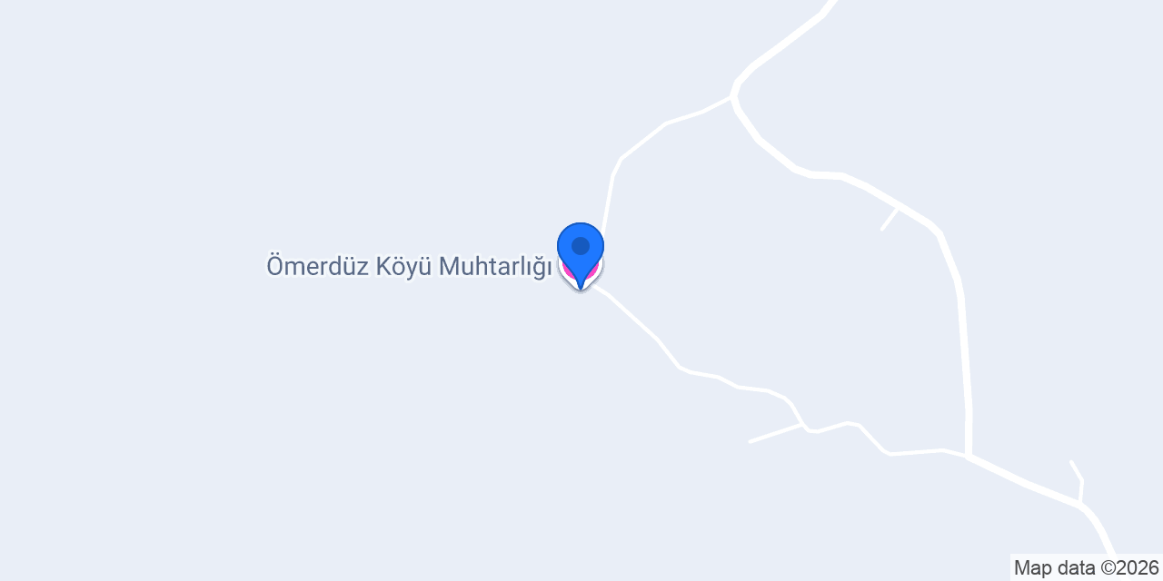 Ömerdüz Köyü Muhtarlığı konumu