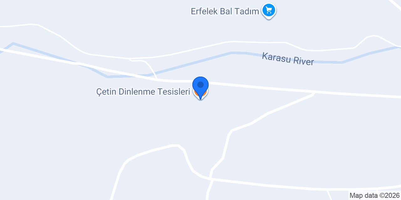 Çetin Dinlenme Tesisleri konumu