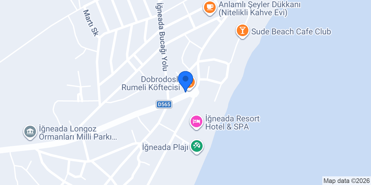 Leb-i Derya İğneada konumu