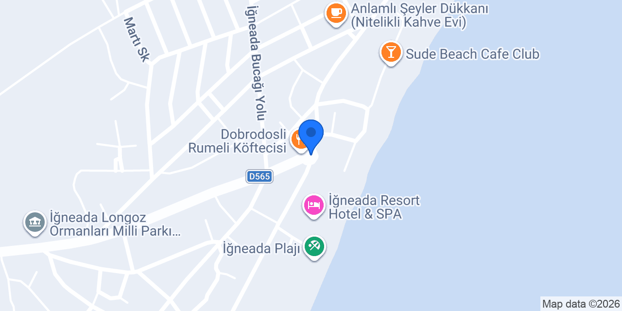 İĞNEADA KAMPİNG konumu