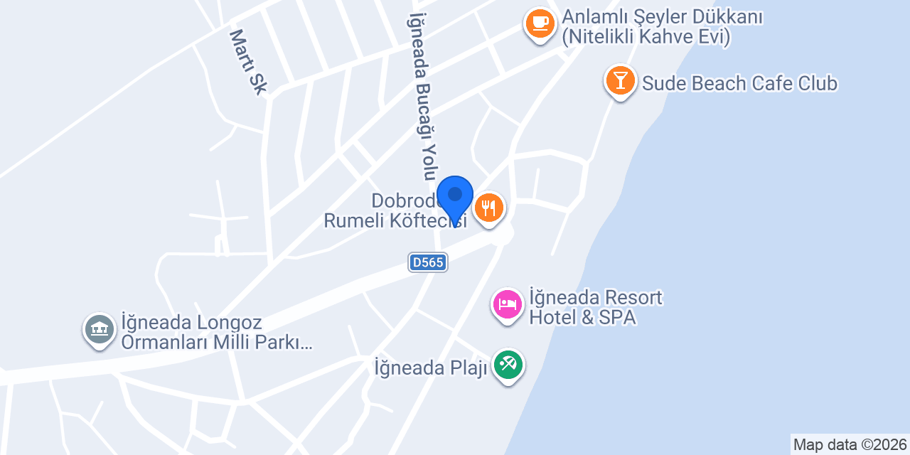 İğneada Ecrin bayan kuaförü konumu