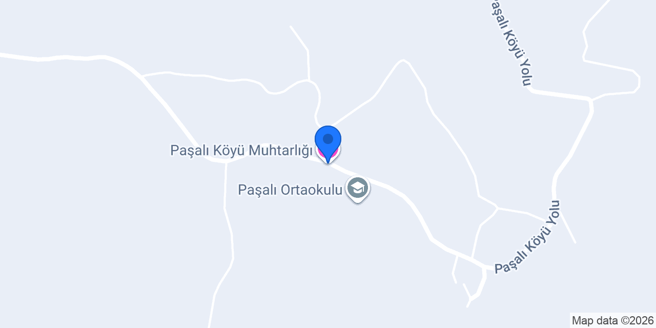 Paşalı Köyü Muhtarlığı konumu