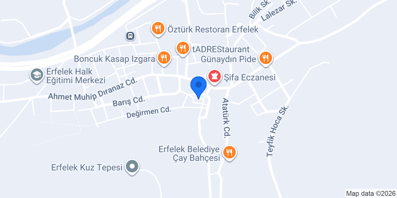 Emineller Kasap konumu