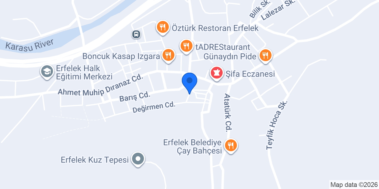Özenspot konumu