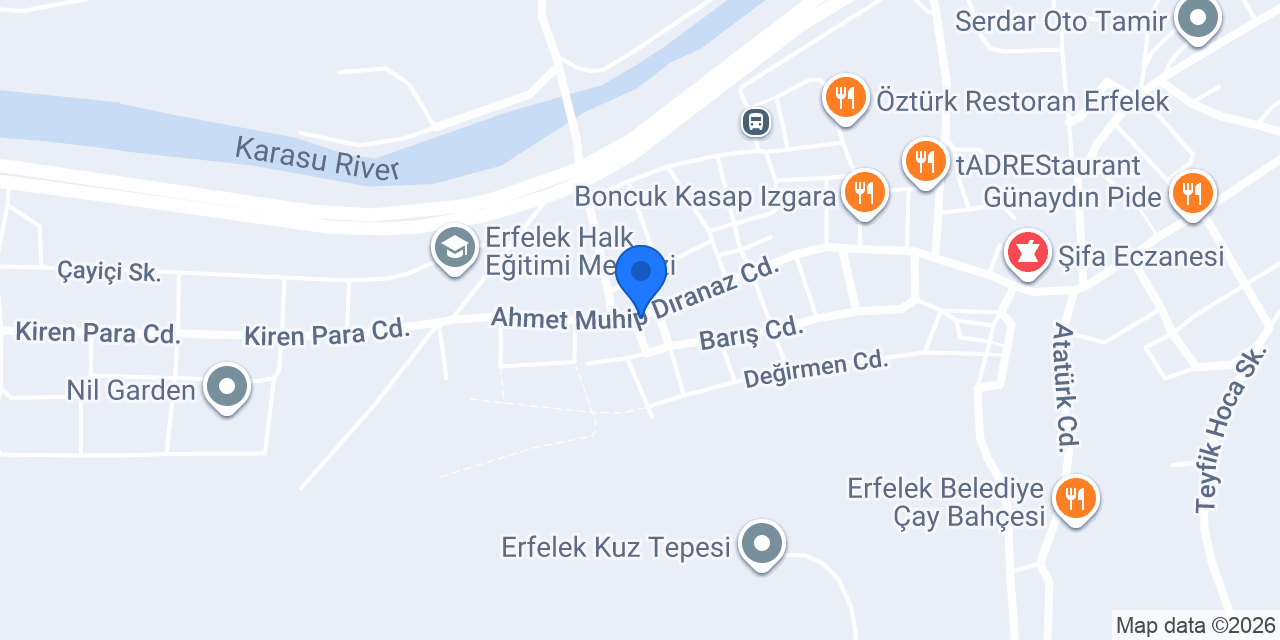 Recep Yeşil İnşaat konumu