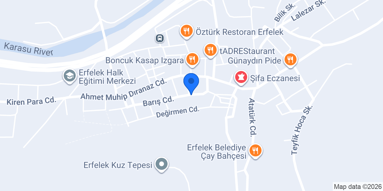 Mert Meydan Lokantası konumu