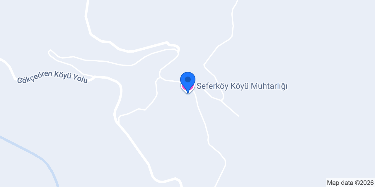 Seferköy Köyü Muhtarlığı konumu
