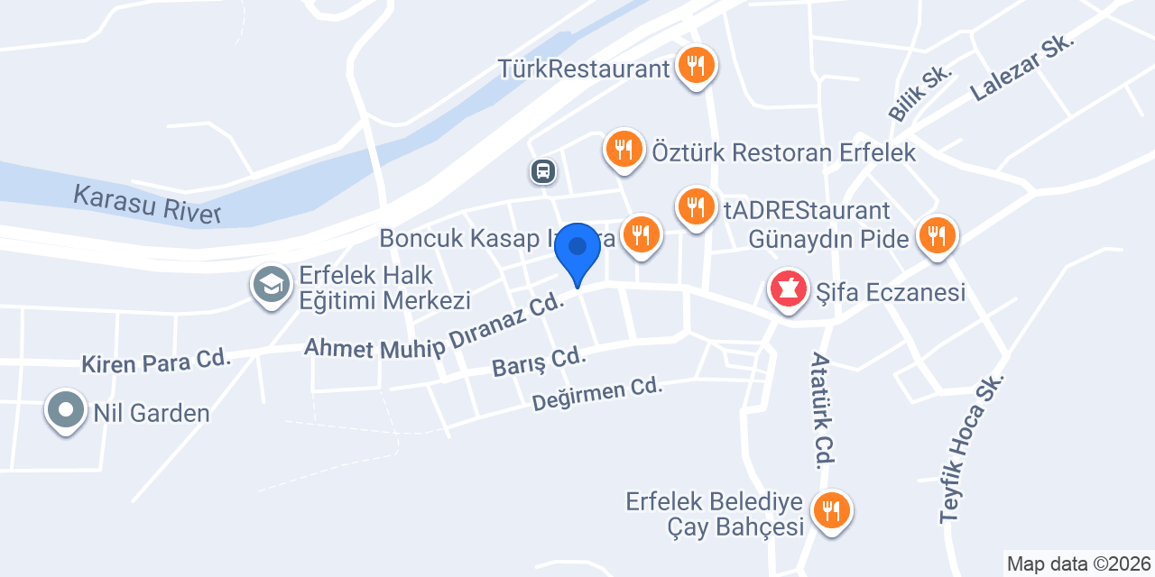 Türkoğlu Studio konumu