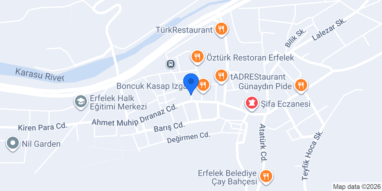 Yıldız Kasap konumu