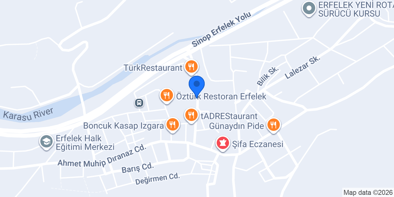 Gül Pizza konumu