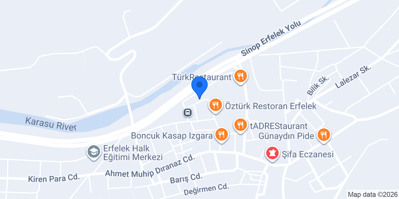 Yılmaz Tarım ve Orman Ürünleri konumu