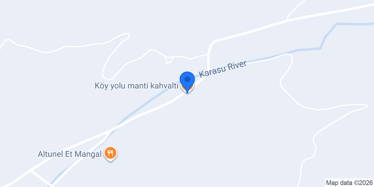 Köy yolu manti kahvaltı konumu