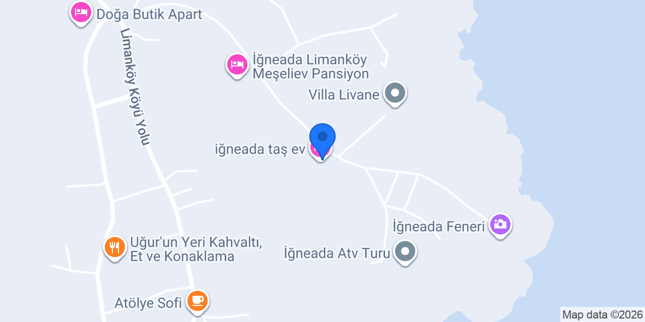 iğneada taş ev konumu