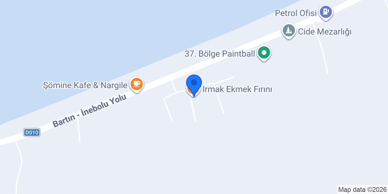 Irmak Ekmek Fırını konumu