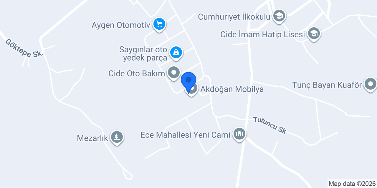 Akım Asansör Mühendislik konumu