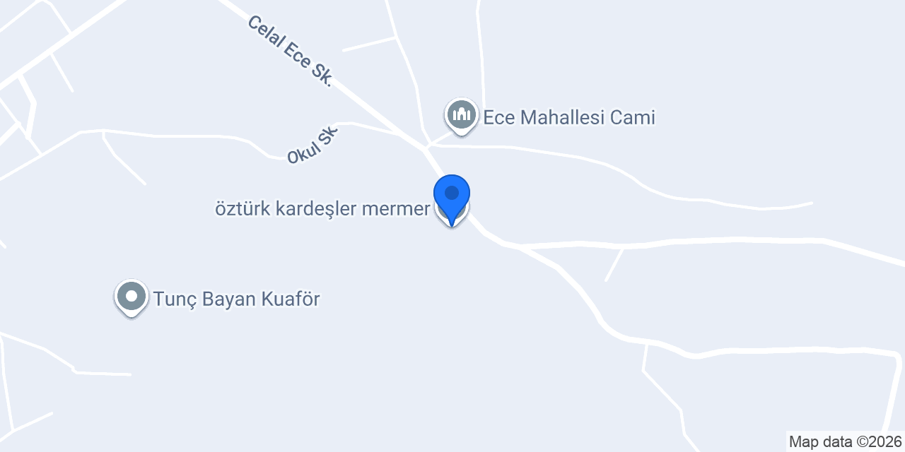 öztürk kardeşler mermer konumu