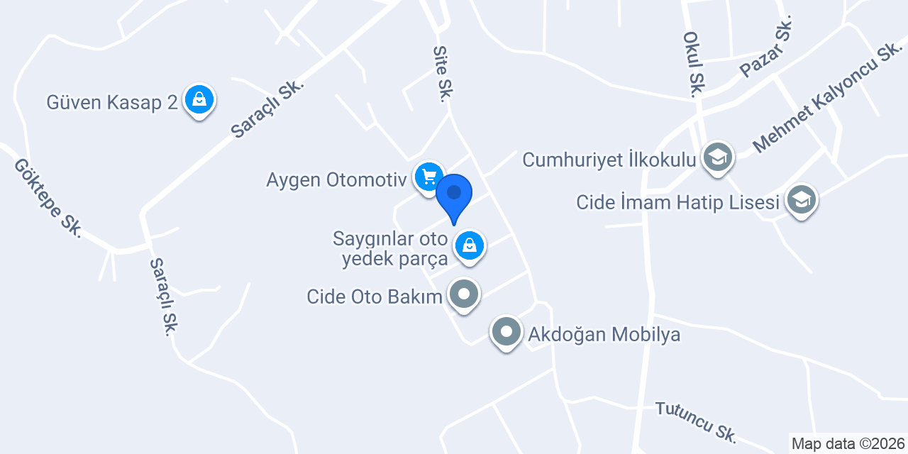 Çağlayan Mobilya konumu