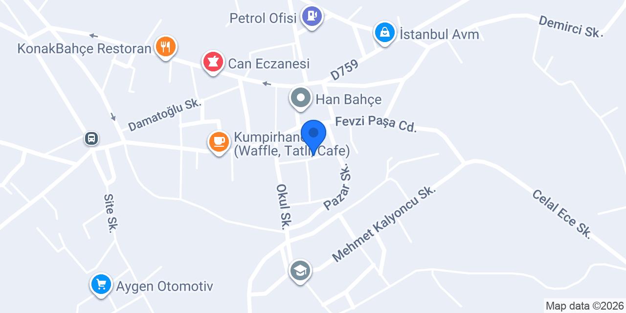 Buse Çiçek Evi konumu