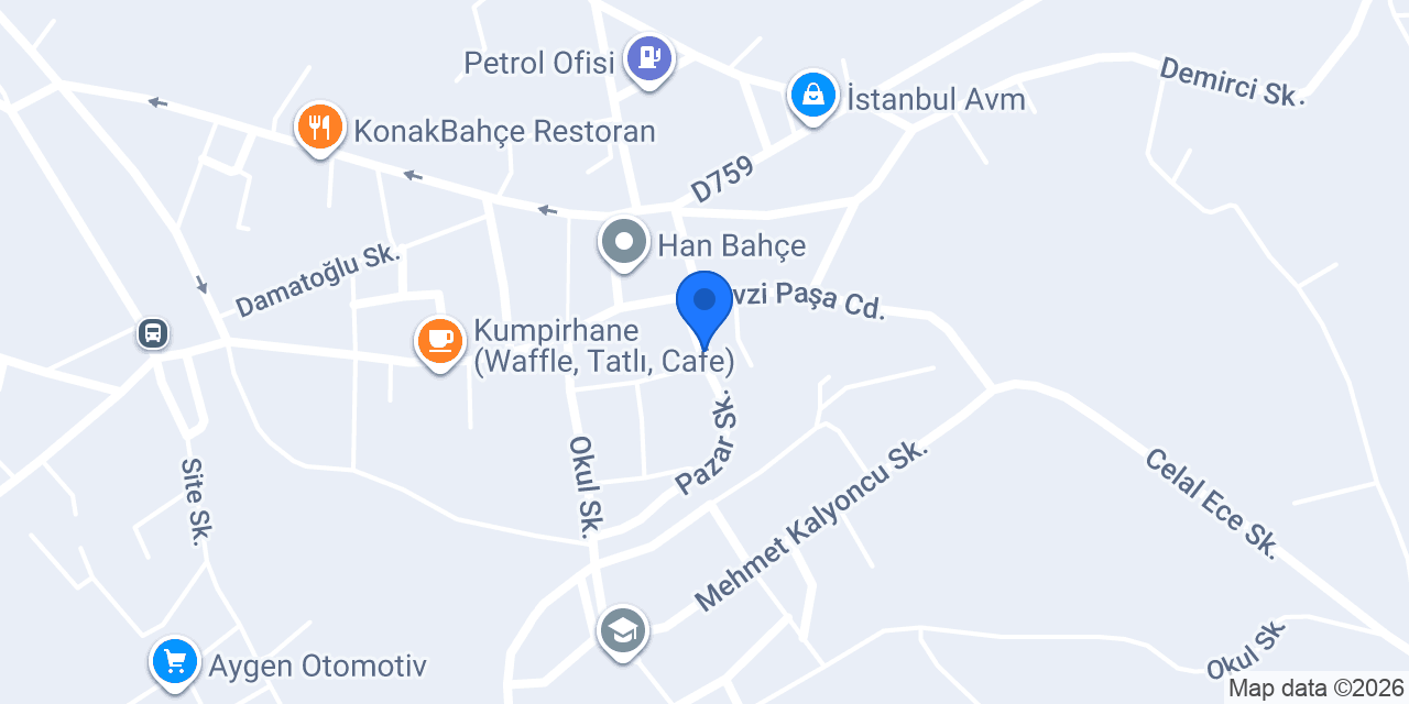 Çetinkaya Arıcılık konumu