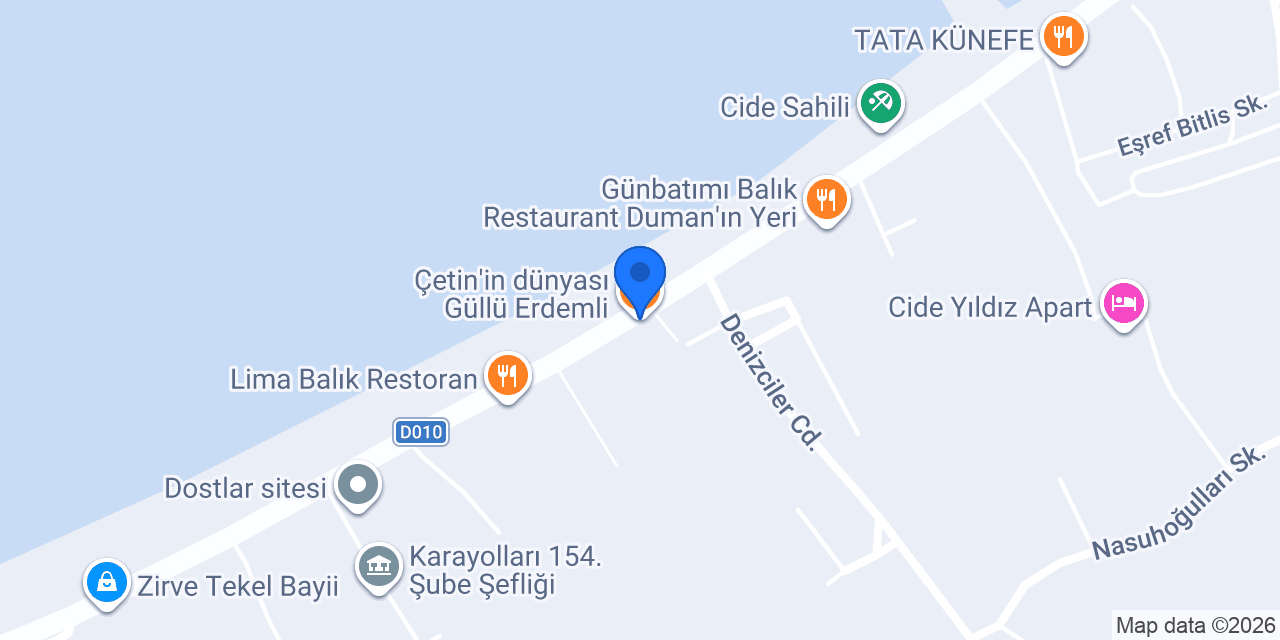 Çetin'in dünyası Güllü Erdemli konumu