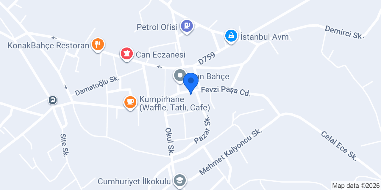 YÜKSEL ECZANESİ konumu