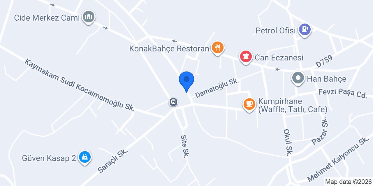 Özan Garage Oto Yıkama konumu