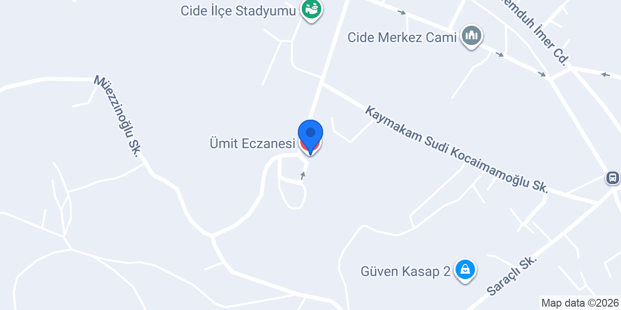Ümit Eczanesi konumu