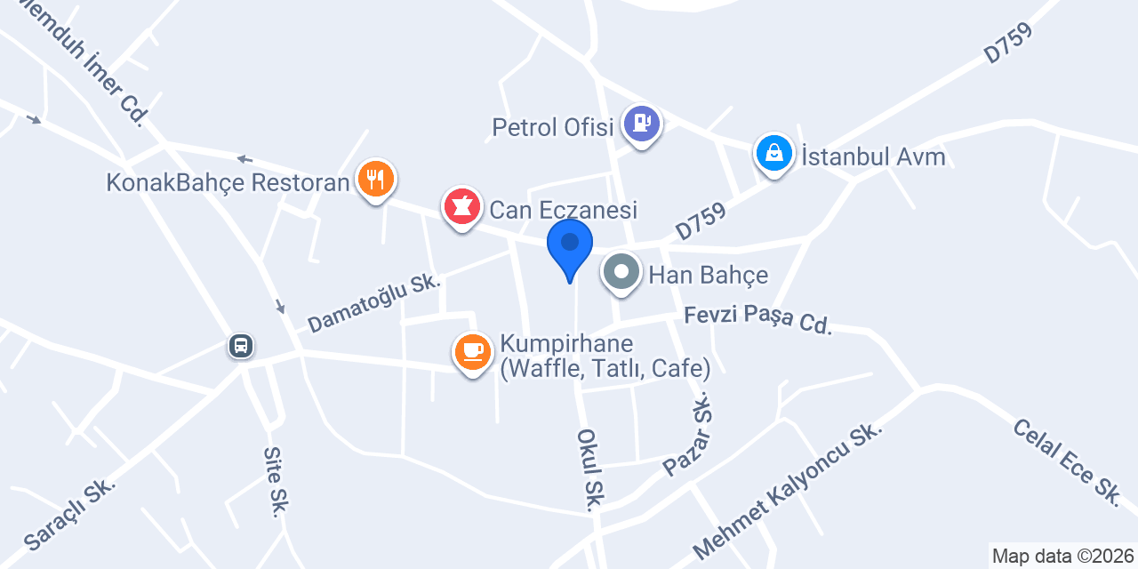 Neşe Butik konumu