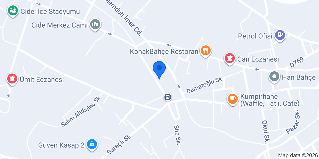 Otogar Lezzet Durağı konumu