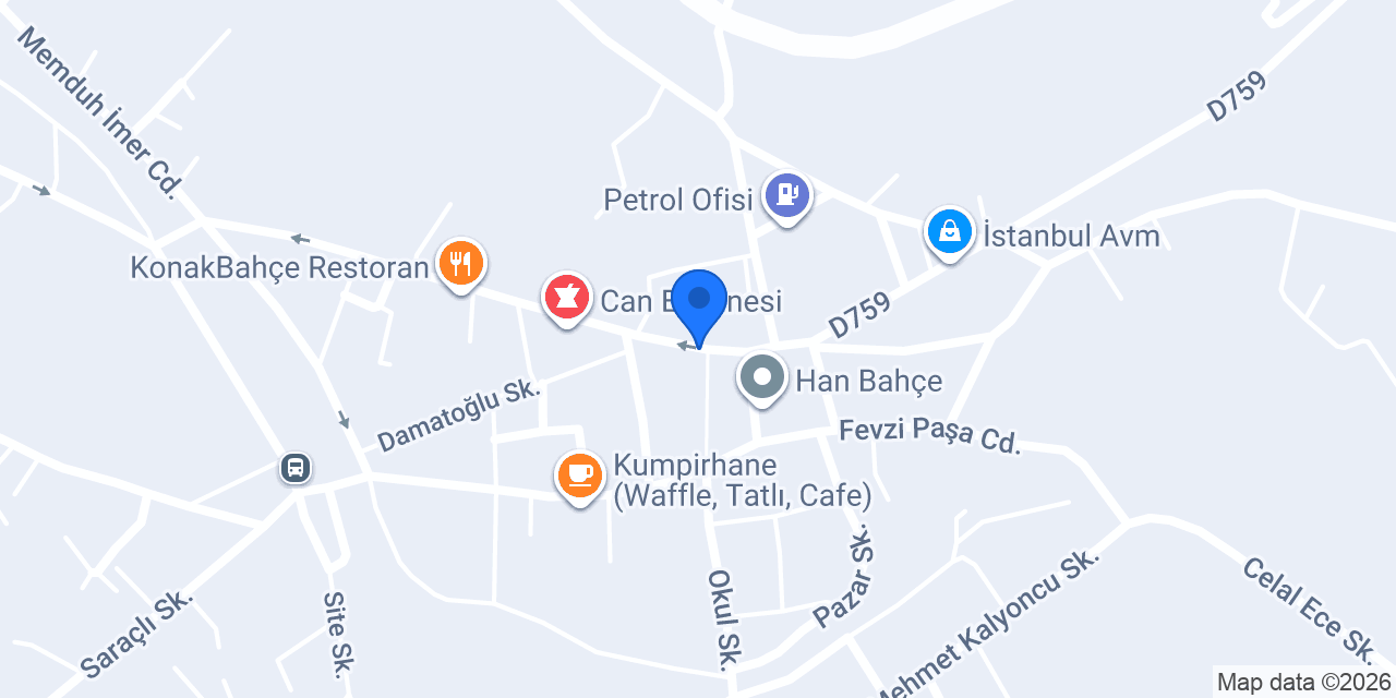 Yörem Pide Kebap konumu