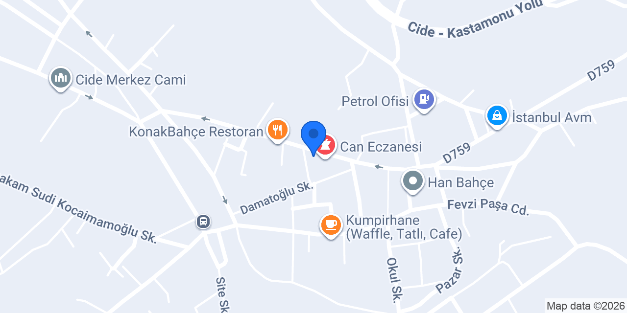 Nezih Kuyumculuk konumu