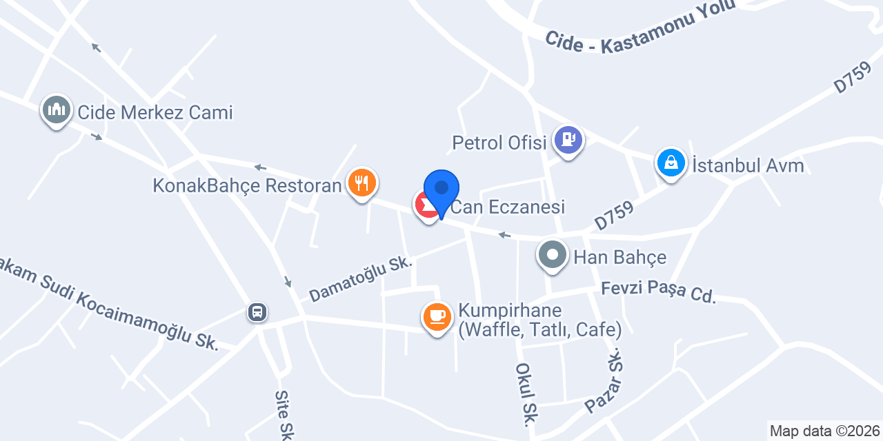 CİDE RESUME ÇİĞKÖFTE konumu